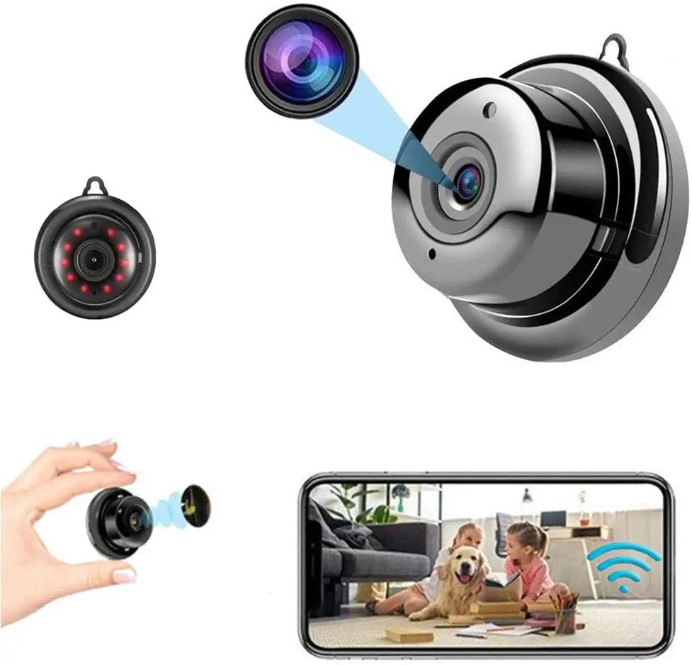 spy camera features of a dome spy nanny camera